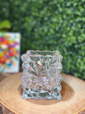 1970s Rosenthal Studio Linie Crystal Crinkle Vase Germany